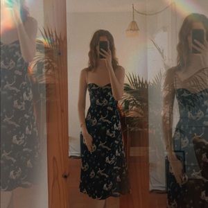 Reformation Juliette Dress, Champagne Wishes